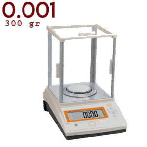 ترازو یک هزارم 300 گرم آزمایشگاهی