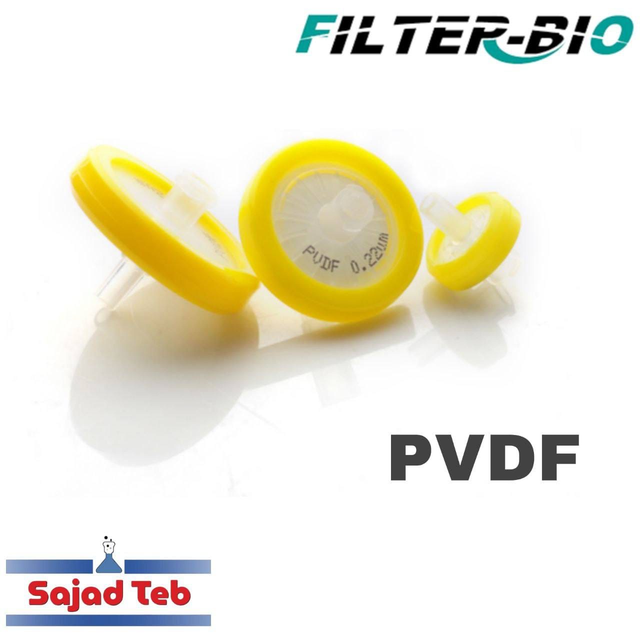 فیلتر سر سرنگی PVDF-L (آب دوست)