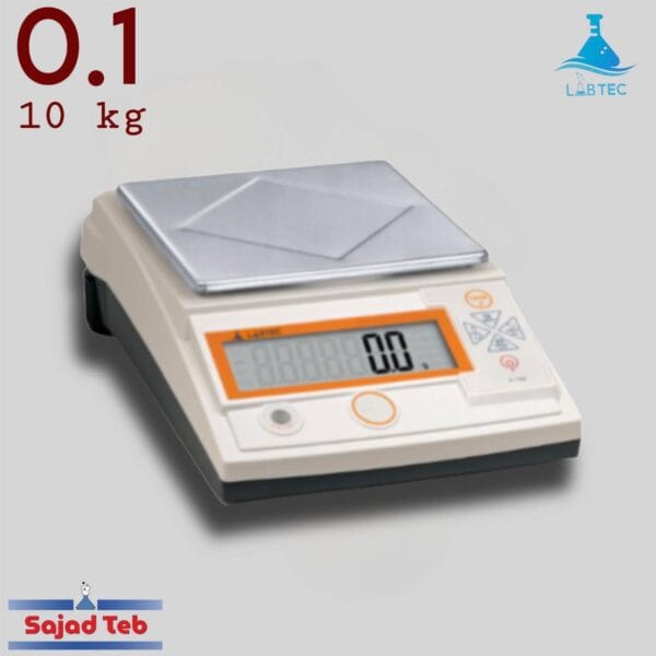 ترازو یک دهم 10 کیلو گرم آزمایشگاهی