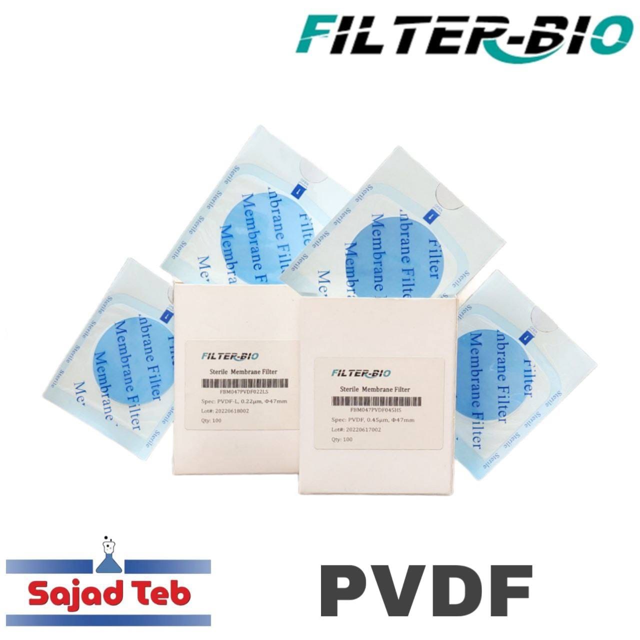 فیلتر ممبران PVDF (آب گریز)