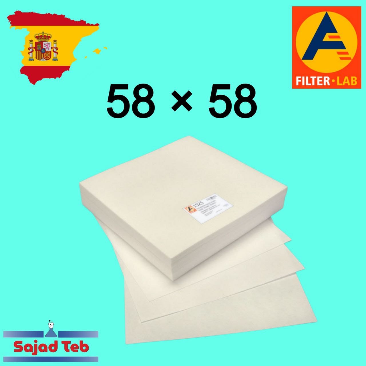 کاغذ 58 * 58